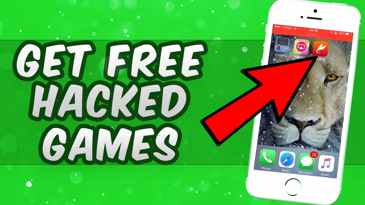 Free / Hacked Games (InApp purchase) iOS 10 10.2.1 ( No Computer