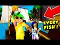 NOOB TO PRO: Getting Every Fish, Best Rod, & Boat in Roblox Fishing Simulator!