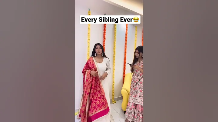 Every Sister Ever😂 @TriptiVerma @PragatiVermaa