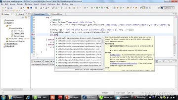 290 JDBC PreparedStatement用法 占位符 参数处理