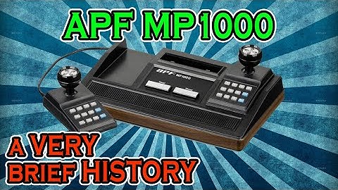 The APF MP1000  Video Game Console 🕹️ A VERY Brief History