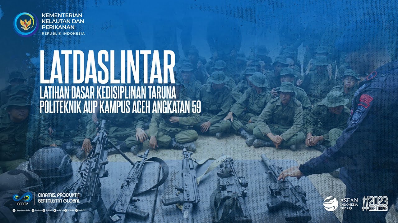 LATIHAN DASAR KEDISIPLINAN TARUNA POLITEKNIK AUP KAMPUS ACEH ANGKATAN 59