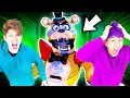 LANKYBOX Playing FIVE NIGHTS AT FREDDY'S: SECURITY BREACH! (NEW GAME!)