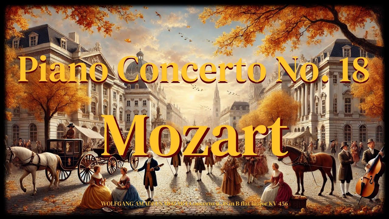 モーツァルト ピアノ協奏曲第18番 変ロ長調 K.456 - YouTube