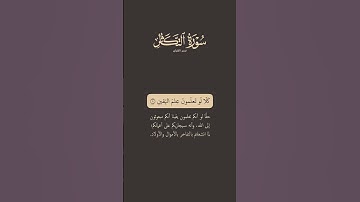 تدبر القرآن | سورة التكاثر | ماهر المعيقلي