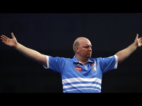 Darter Vincent van der Voort in voorbereiding op het WK