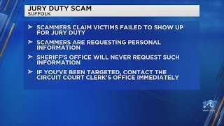 Suffolk law enforcement warn of jury scams