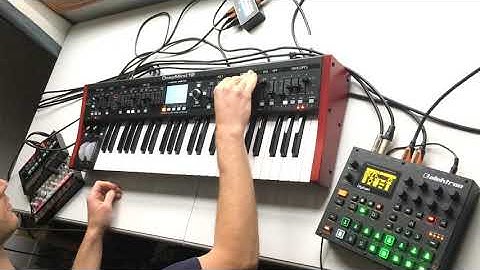 Synthwave (#13) with Digitakt + Deepmind 12 + Volcas (Progress)