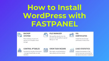 How to Install WordPress with FASTPANEL (Free Server Control Panel)