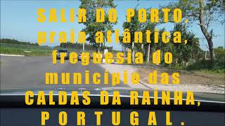 Salir do Porto, praia atlântica, freguesia do município das Caldas da Raínha, Portugal.