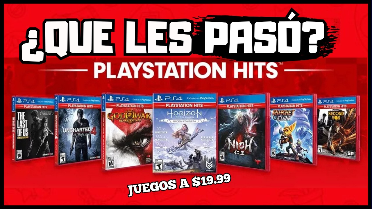 🔴 ¿Qué rayos pasó con los Greatest Hits de PlayStation? | El misterio de los juegos rojos