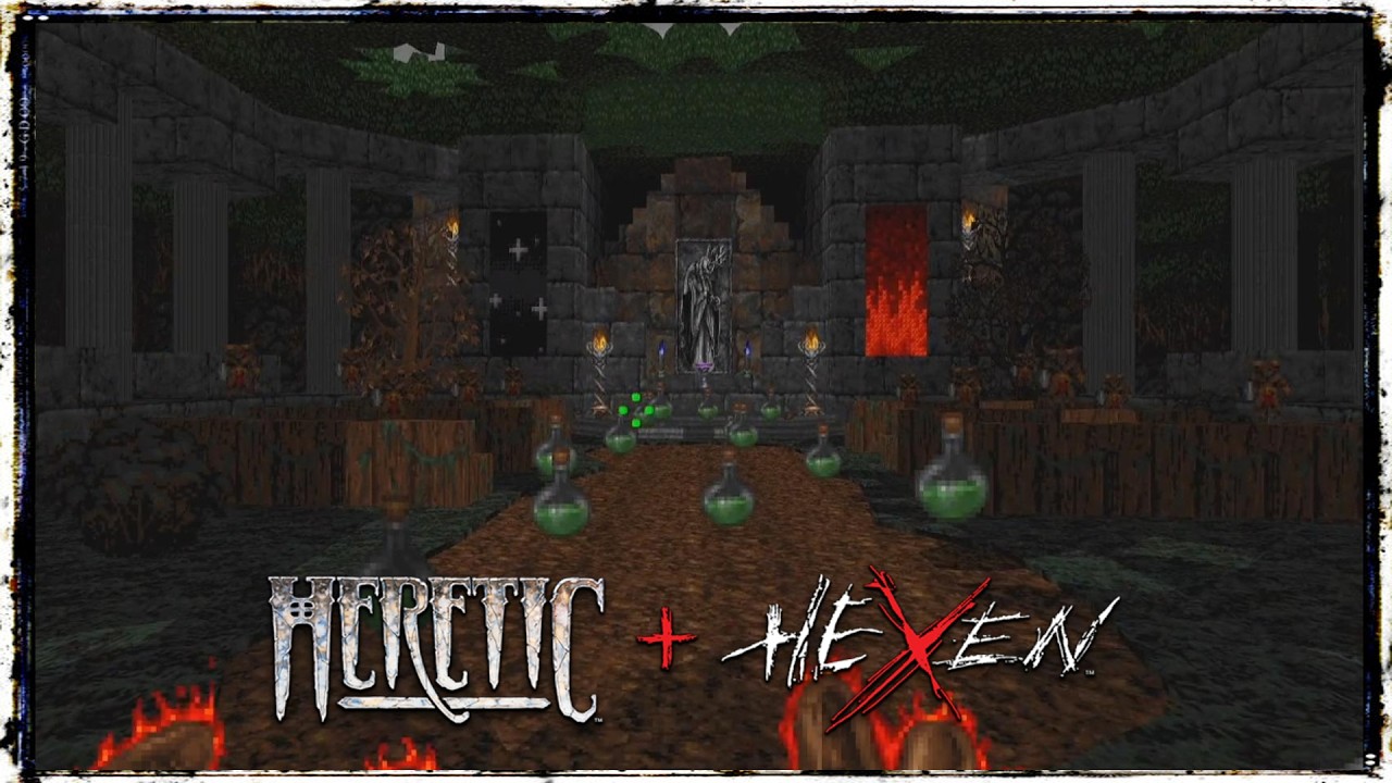 Da ist also das Secret-Level! 🧙 HERETIC & HEXEN #55 Let's Play - YouTube