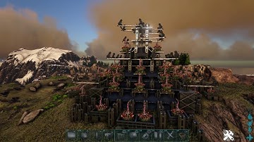 ARK: Survival Evolved pvp pyramid base design