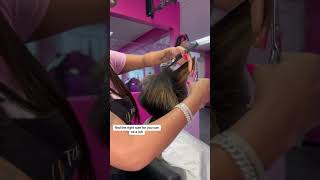 Over processed relaxed and color complexion damaged 😞 #damagedhair #houstonhairstylist