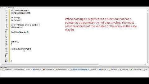 Pointers as Function Parameters