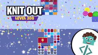 Knit Out Level 288 | Walkthrough | No Boosters