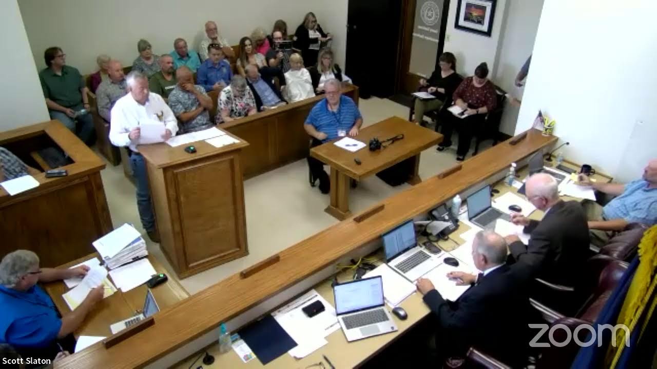 Van Zandt County Commissioners Meeting 5/24/2023 a YouTube