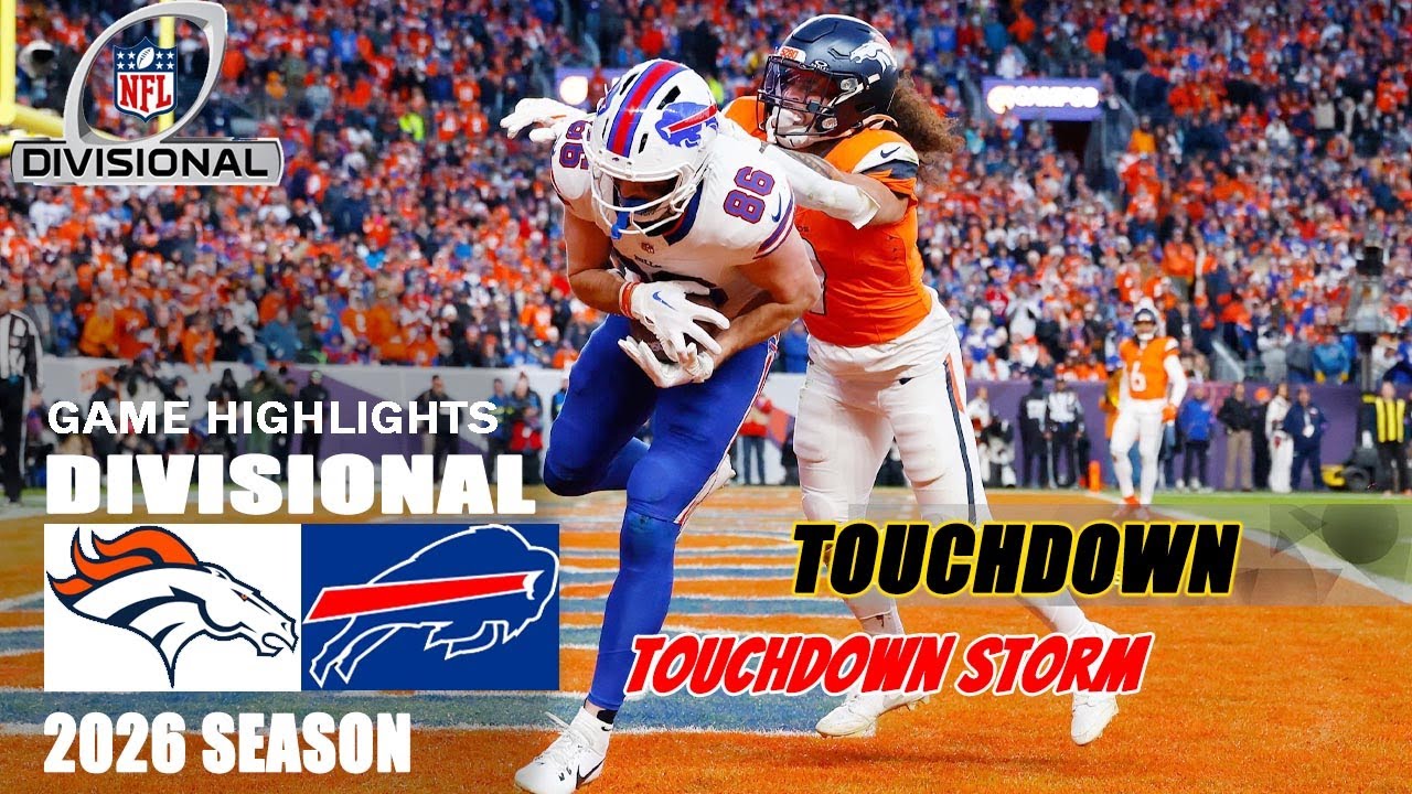 «Биллс» против «Бронкос» | Дивизионный раунд | Основные моменты игры в овертайме | Плей-офф НФЛ 2026
