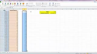 How To    Draw a Basic Control Chart in Excel 2010