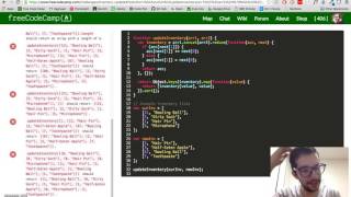 Inventory Update -- JavaScript -- Free Code Camp