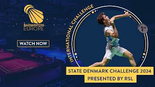 Qualifications - Court 1 - STATE Denmark Challenge 2024 presented by RSL
