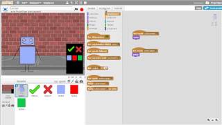 Scratch 10 video 2. Roboti värvi muutmine screenshot 1