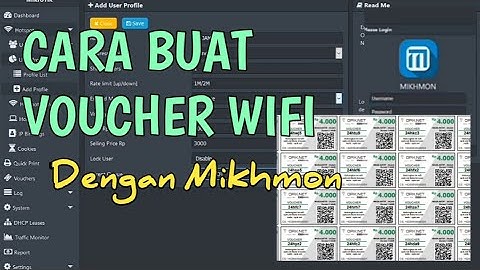 cara membuat voucher wifi mikhmon voucher 24 jam