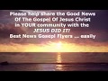 JESUS DID IT! Best News Gospel Flyers (By: Norm Rasmussen)