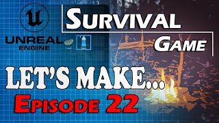 [Project] Survival Game Ep22 - Crafting Information Window Part 1 screenshot 5