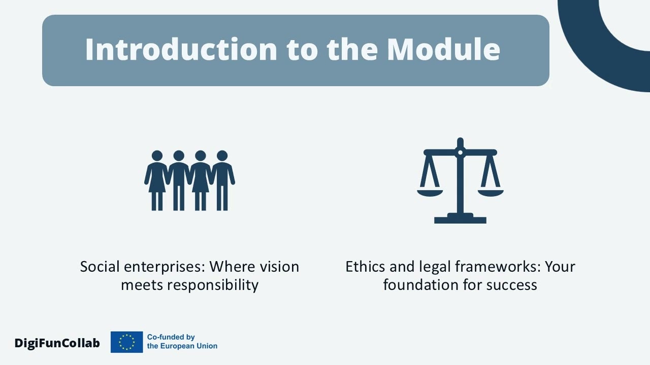 Social Enterprise Legal Frameworks and Ethics