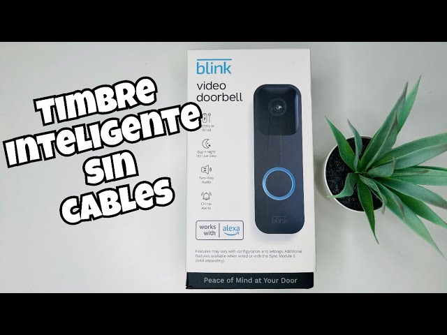 🔴 Timbre Inteligente  Blink Doorbell - El más barato pero 