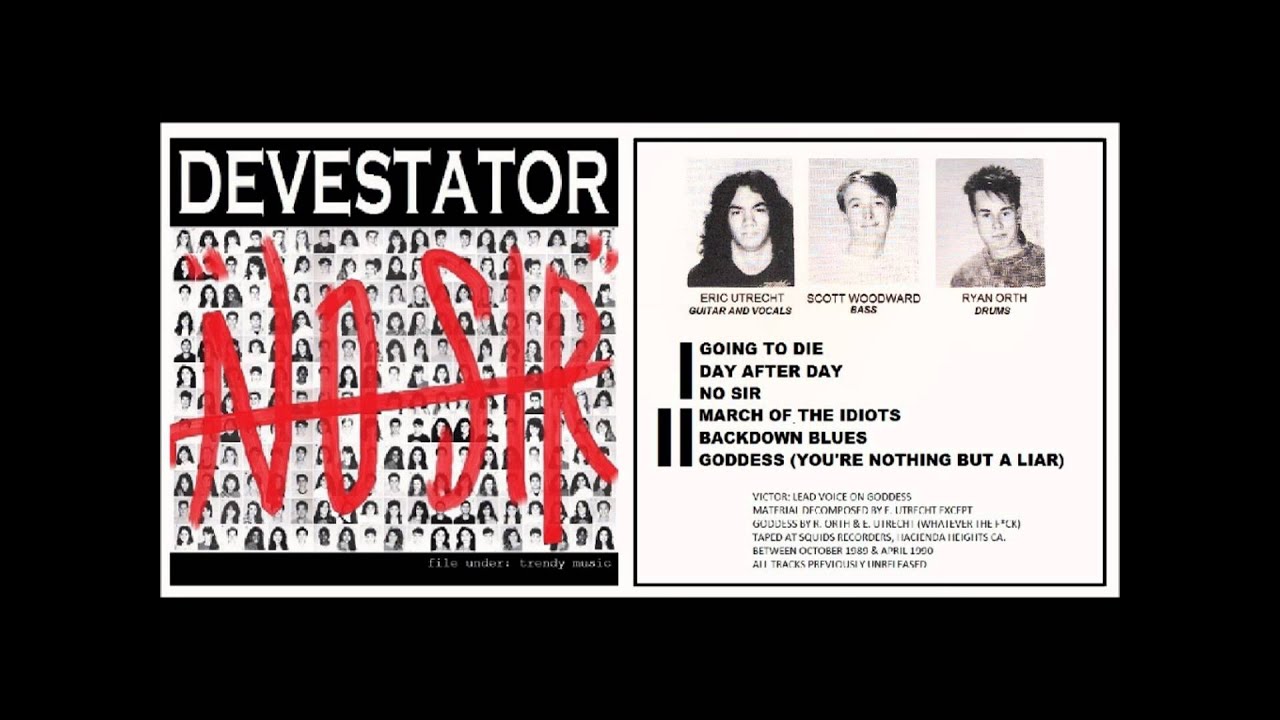 Devestator - unreleased/obscure crossover thrash circa 1989