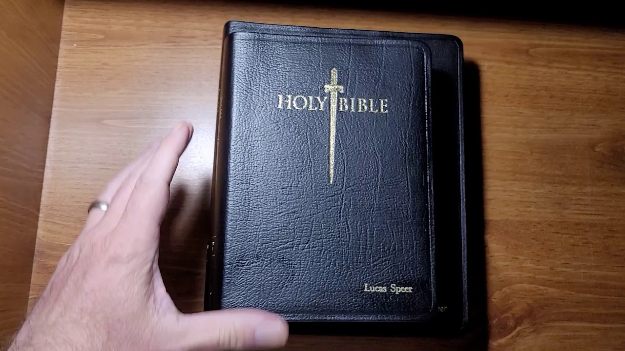 Sword Study Bible Giant Print Comparison To Large Print Personal Edition YouTube