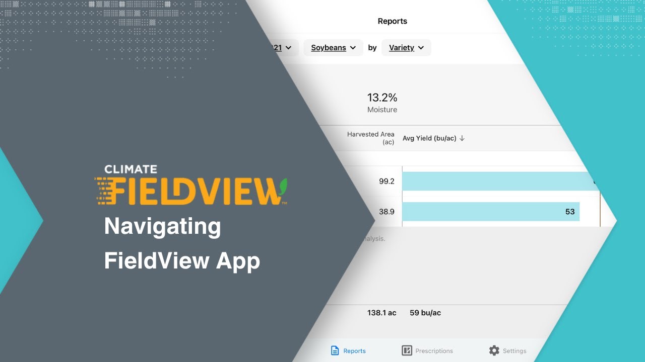 FieldView App – Reports – Yield Analysis - YouTube