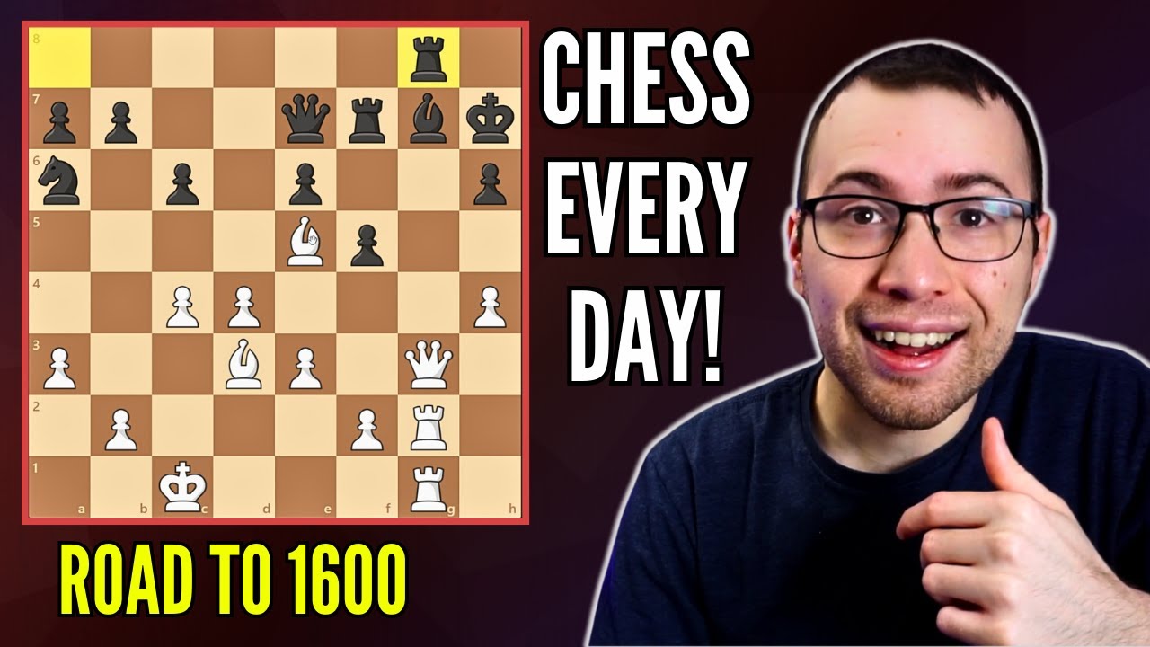 Playing Chess Every Day Until I Reach 1600 Elo - Day 19 - YouTube