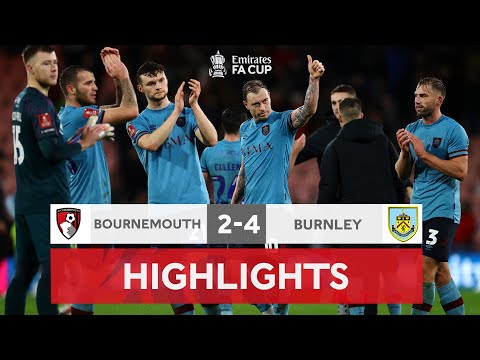 Zaroury brace sends burnley through | afc bournemouth 2-4 burnley | emirates fa cup 2022-23