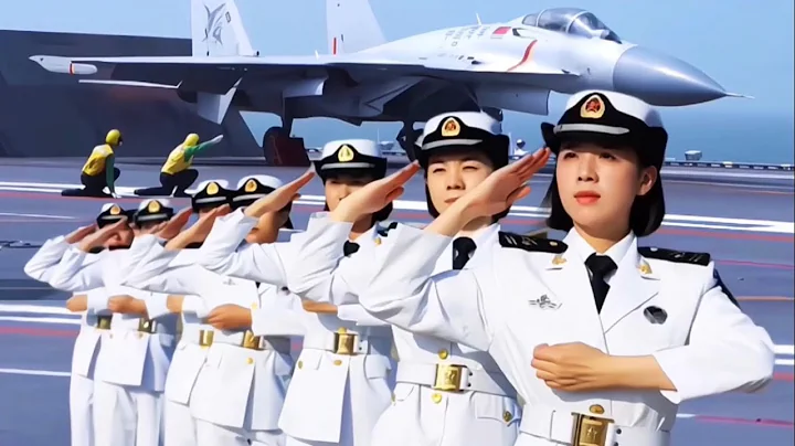 💪航母女軍官對外軍喊話：這裡是遼寧艦編隊！置若罔聞？出動戰機攔截【中國女兵風采之遼寧艦】The female soldiers of the Liaoning ship defending China - 天天要聞