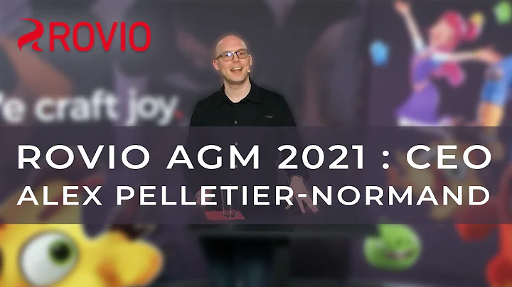 Rovio AGM 2021 presentation: CEO Alex Pelletier-No...