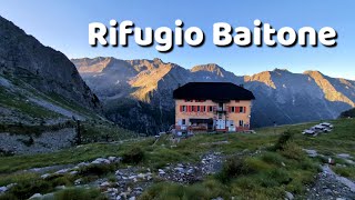 Rifugio Baitone - mt 2281 - Un lago circondato dalle vette più alte del gruppo Adamello