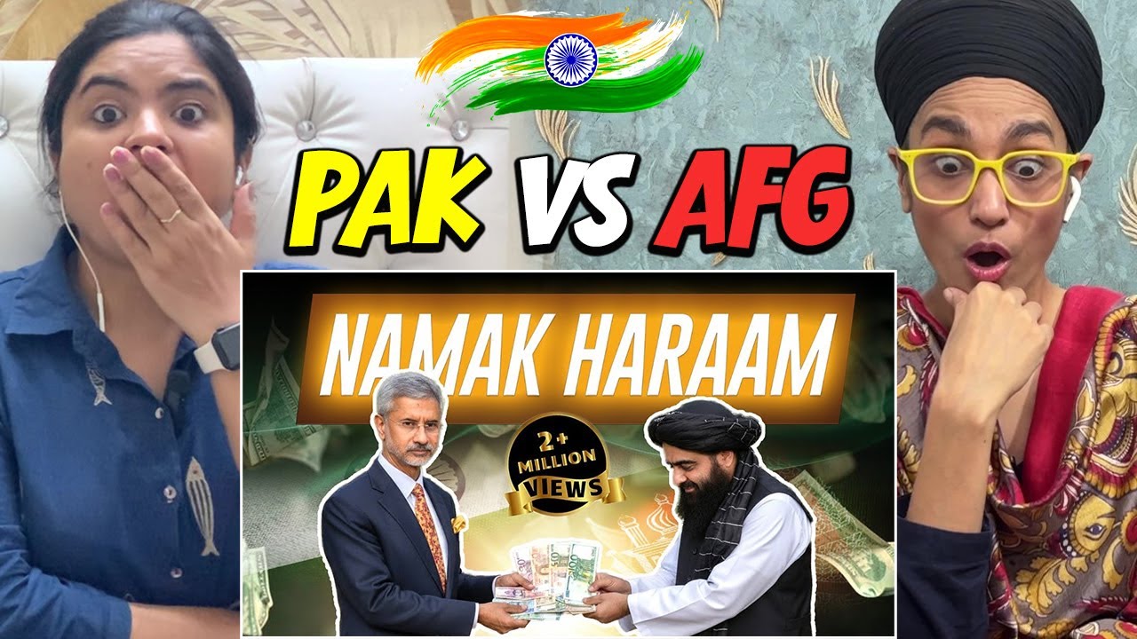 Indians Reaction on Viral Pakistan Afghanistan Song | Namak Haraam | Babar Khan Khattak