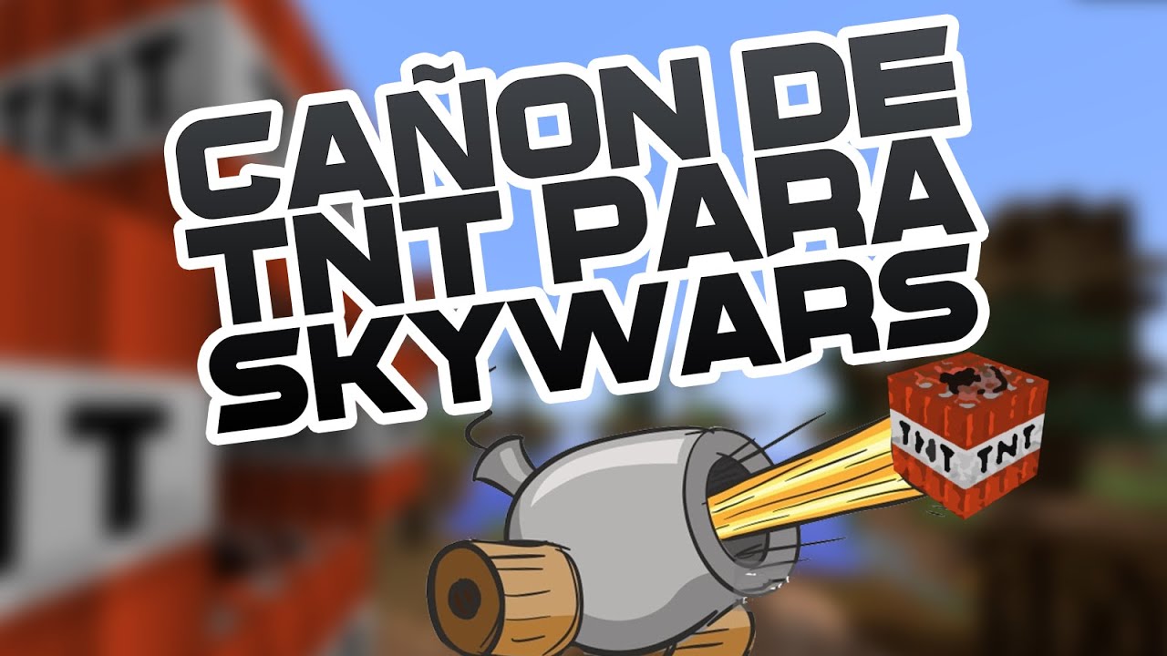 COMO HACER UN CAÑÓN DE TNT EN MINECRAFT Y CAÑÓN DE PERSONAS - Tutorial de PVP Minecraft pikachu pokemon