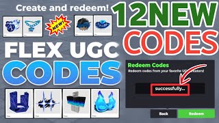 ⚠️ NEW ⚠️ ALL WORKING CODES For Flex UGC In September 2026 - Roblox Flex UGC Codes 2026 Update