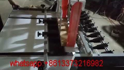 partition slotting machine for corrugated cardboard