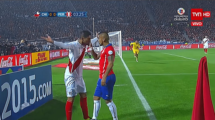 CHILE VS PERÚ ● CUANDO LOS JUGADORES PIERDEN EL CONTROL!!!