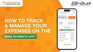 How to track your finances with Spend Analytics on the BHIM Payments App? | #BharatKaApnaPaymentsApp