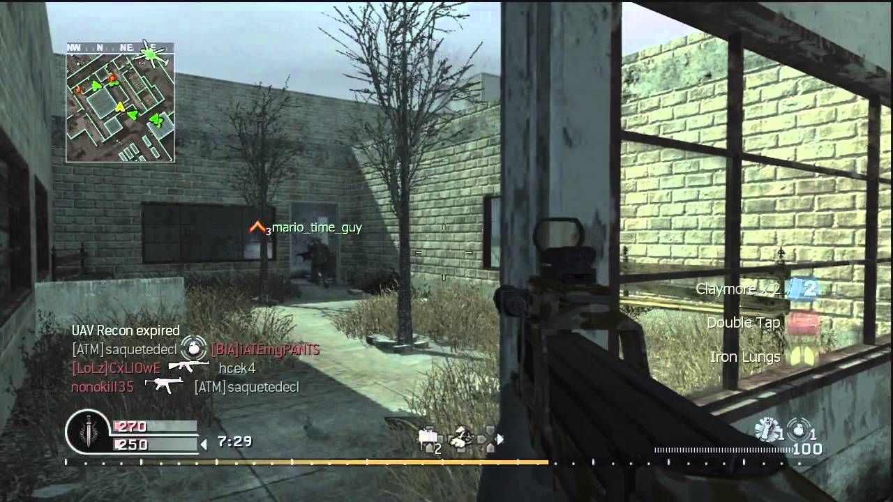Call of duty 4 vacant TDM win with final kill - YouTube