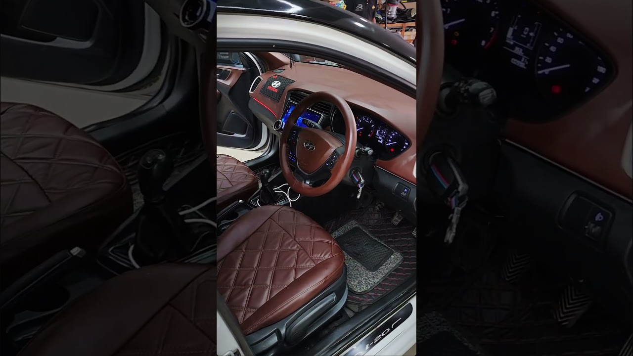 i20 elite full modified with custom wrap and custom Interior Tan color Racing car By RCUSTOMZ Wraps