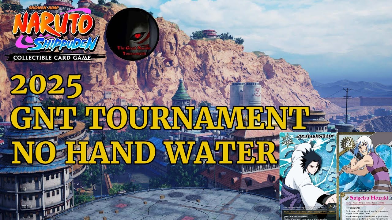 Naruto CCG 4TH PLACE NO HAND WATER GNT 2025 GOATCARDSHOP TOURNAMENT