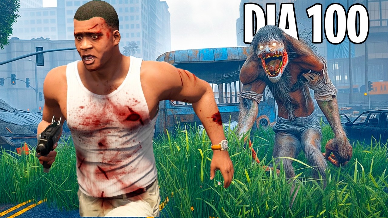 SOBREVIVÍ 100 DÍAS en un APOCALIPSIS de PARÁSITOS ZOMBIES en GTA 5
