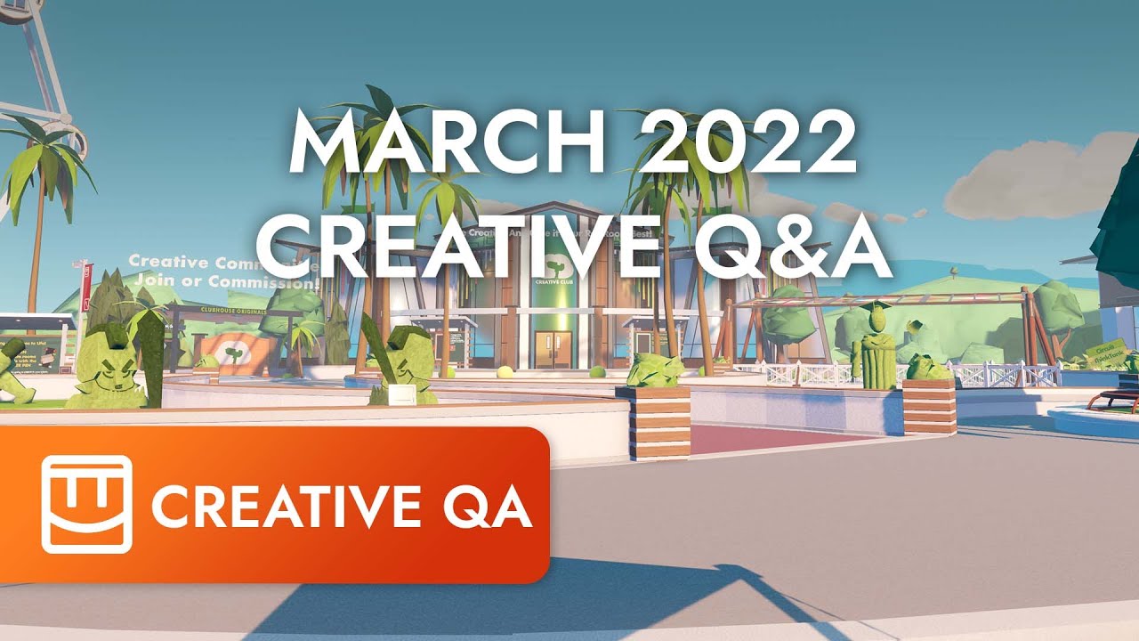Creative Q&A 3/11/2022 - YouTube